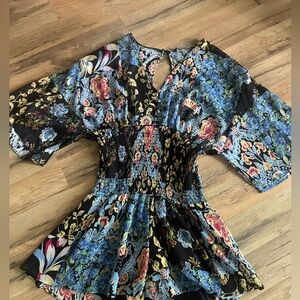 Zara floral romper